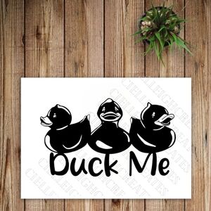 *2 for $20* Jeep Duck Me vinyl decal Sticker Handcrafted